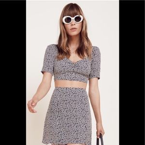 BNWT REFORMATION EUGENIA TWO PIECE SET